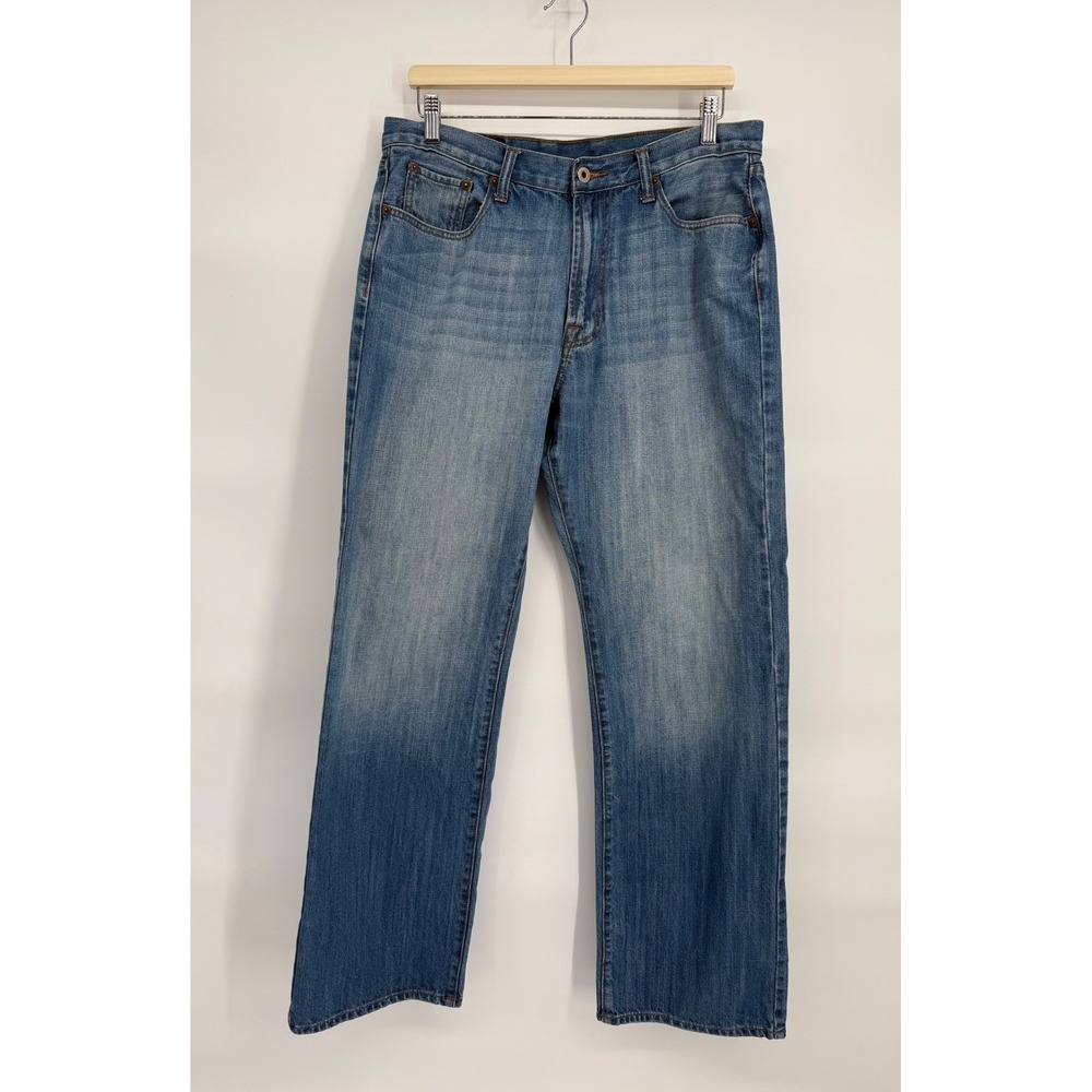 Lucky Brand Mens Jeans Classic Fit 34 Blue Denim Straight Leg